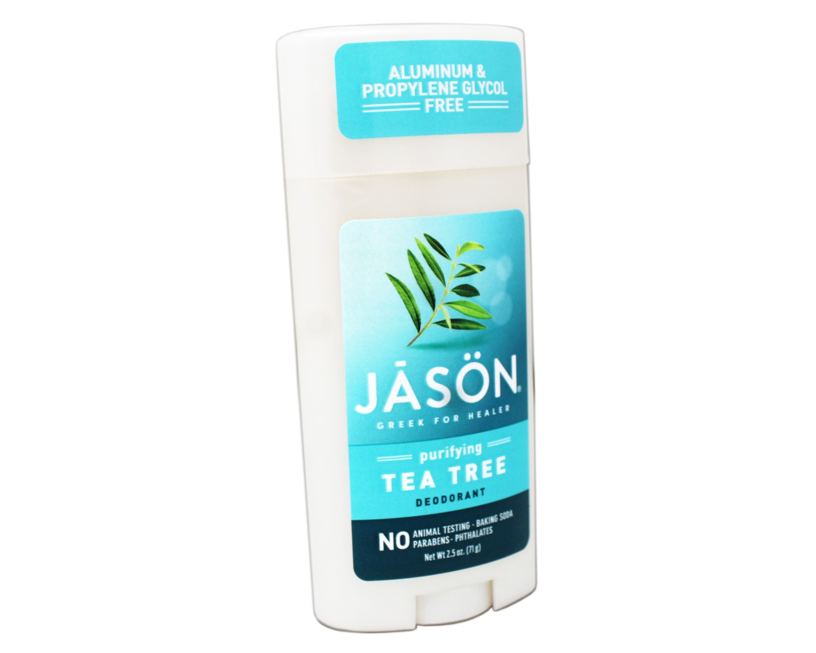 Jason Deodorant Stick Tea Tree, Aluminum & Propylene Glycol Free 2.5 OZ – 6 Pack
