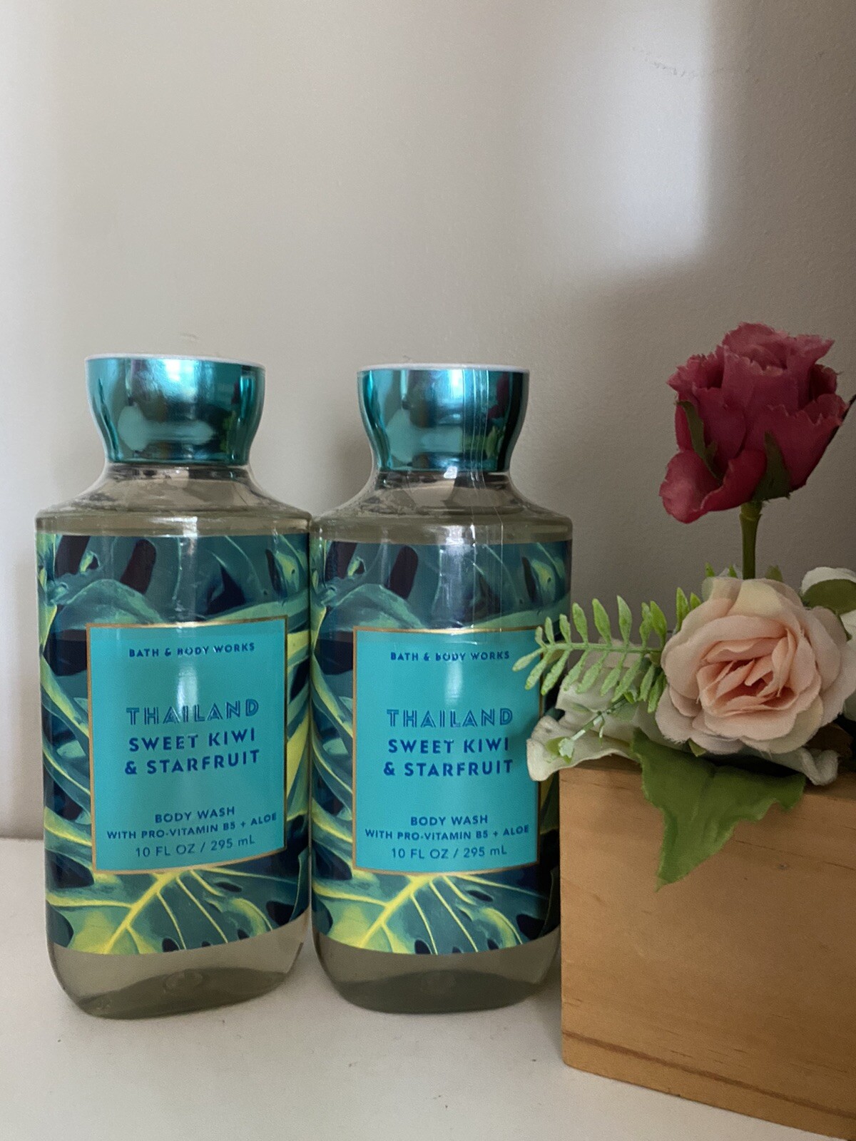2 New THAILAND SWEET KIWI 🥝 & STARFRUIT BATH & BODY WORKS SHOWER GEL BODY WASH