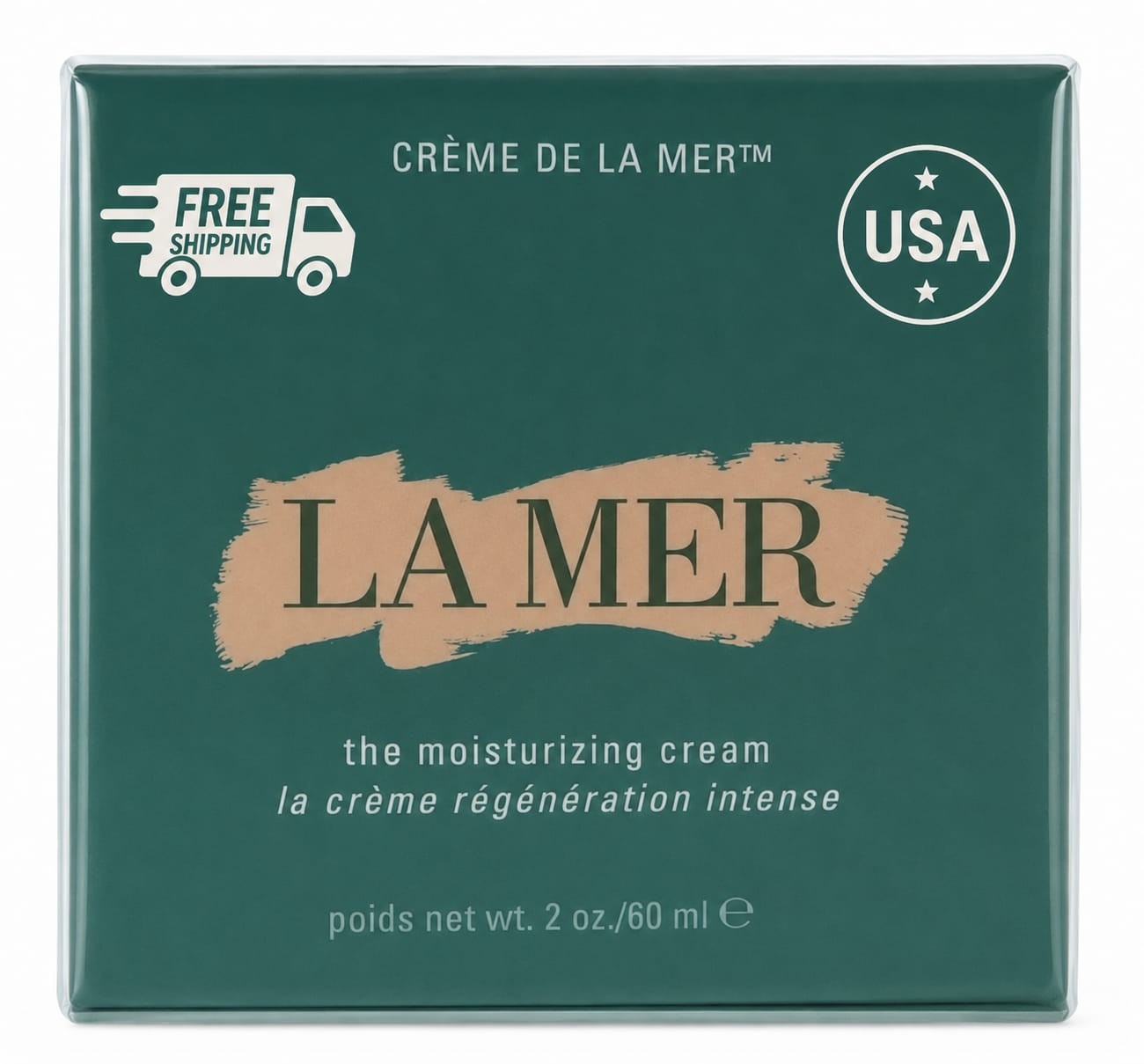 NIB LA MER The MOISTURIZING CREAM Original 2oz/60ml SEALED BOX Authentic 8/2024