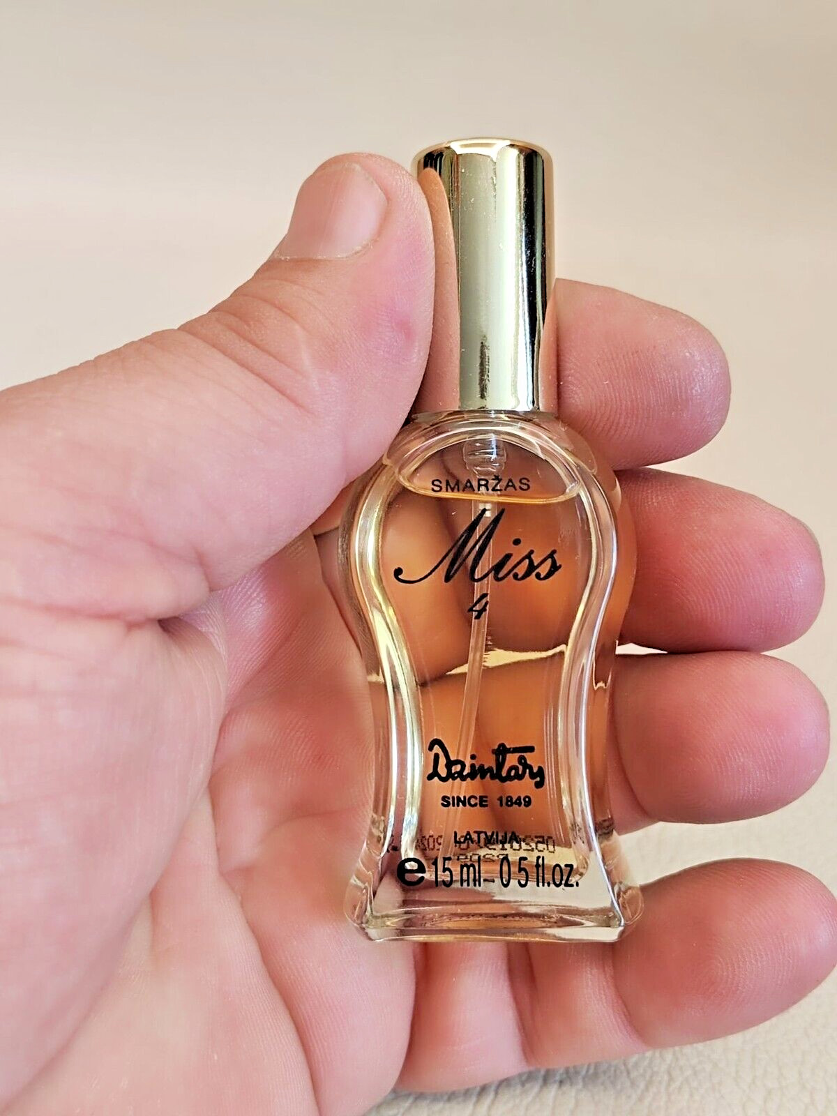 Perfume / Extrait de Parfum Miss 4 Dzintars for women. Latvia