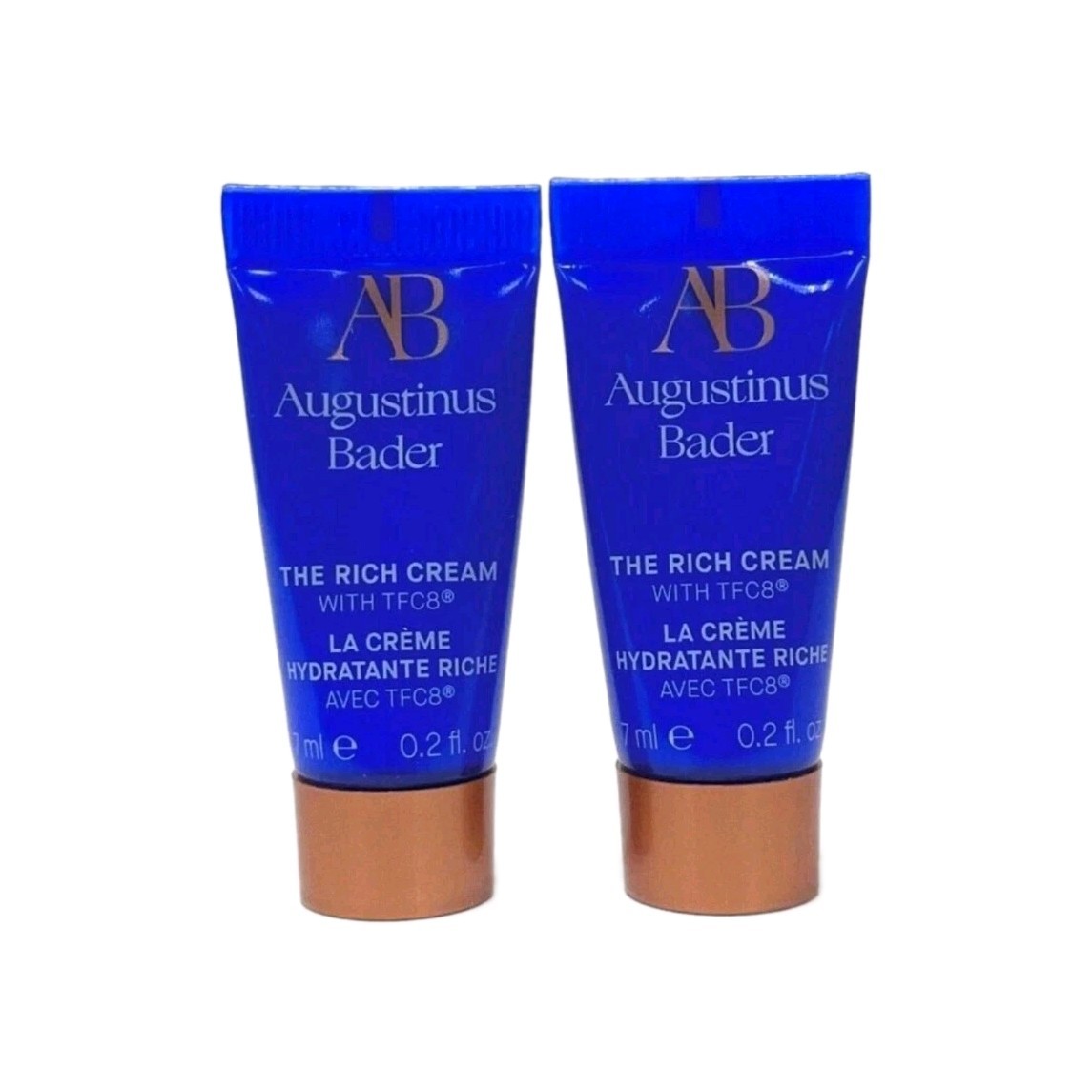 Augustinus Bader The Rich Cream Travel Size ( 7ML X 2 ) New In Box