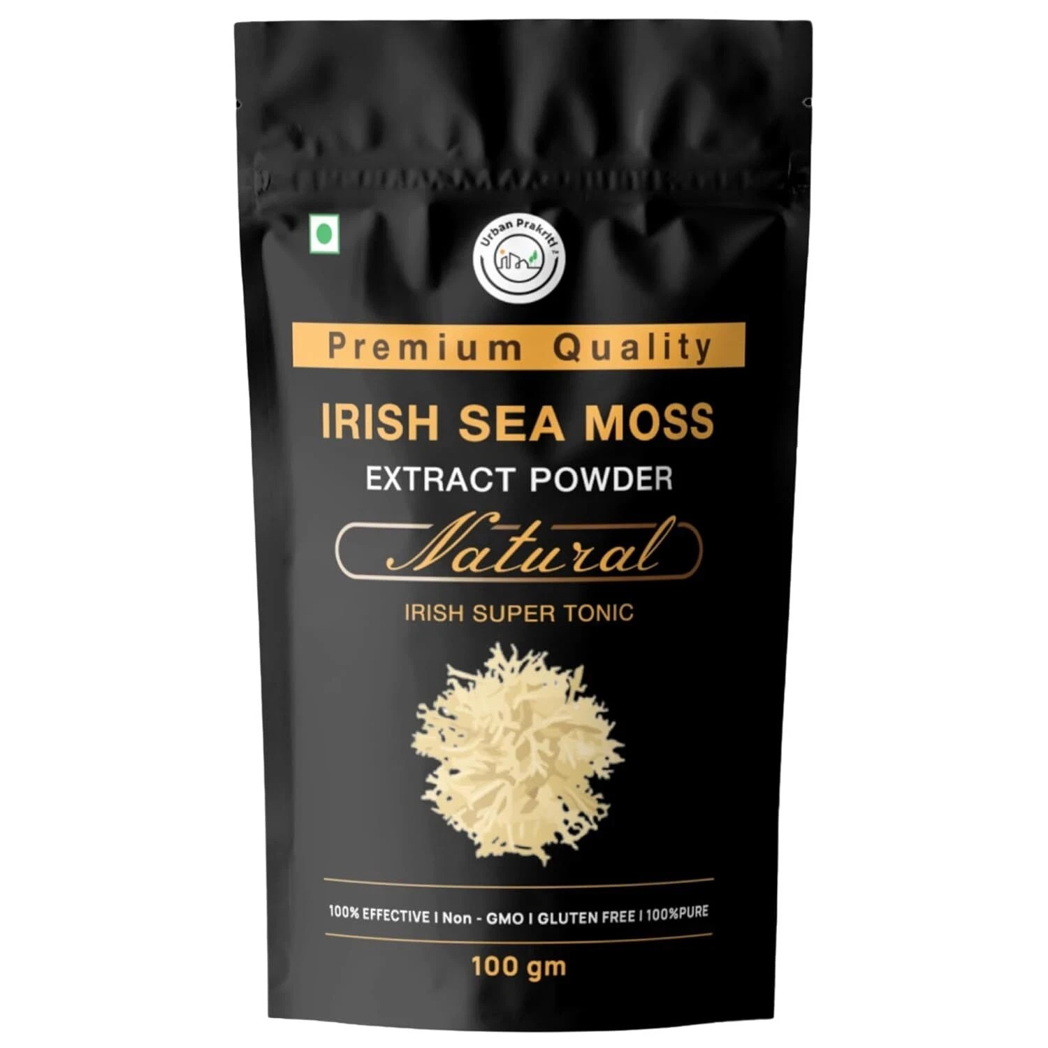 Urban Prakriti Irish Sea Moss Powder (100 G) | Superfood Supplement