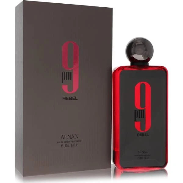 Afnan 9PM Rebel Eau de Parfum Spray 3.4 oz 100ml Unisex NEW Sealed Authentic