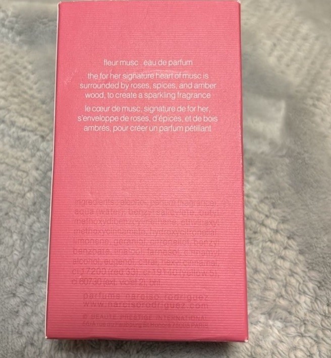 Narciso Rodriguez Fleur Musc For Her Eau de Parfum Spray 1.6 fl oz Rose