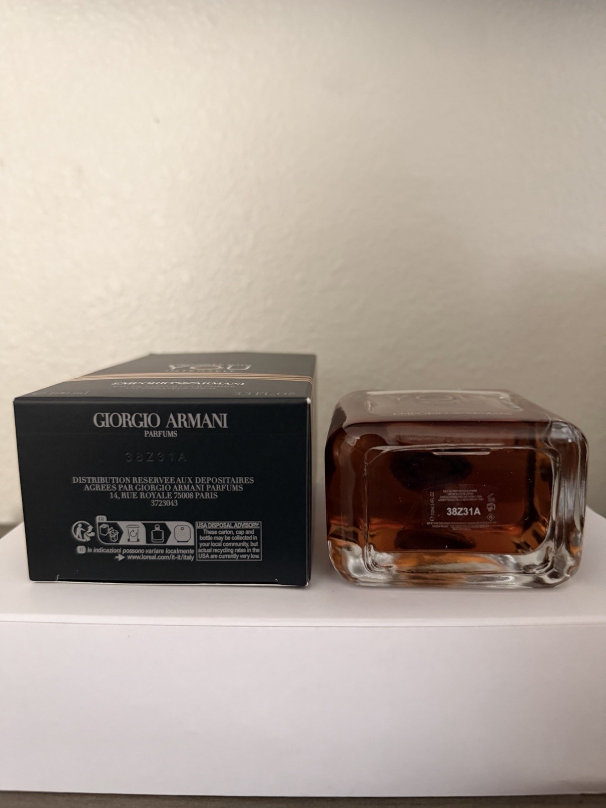 Emporio Armani Stronger With You Intensely Eau de Parfum Spray, Regular 3.3
