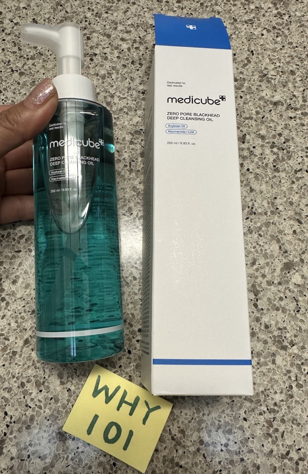 medicube Zero Pore Blackhead Deep Cleansing Oil 6.93oz/205mL FULL SZ EXP 11/2028