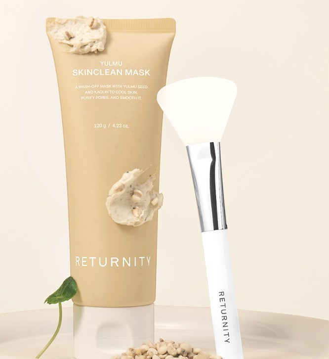 RETURNITY Skin Clean Pack 120g Korean Wash-Off Facial Mask