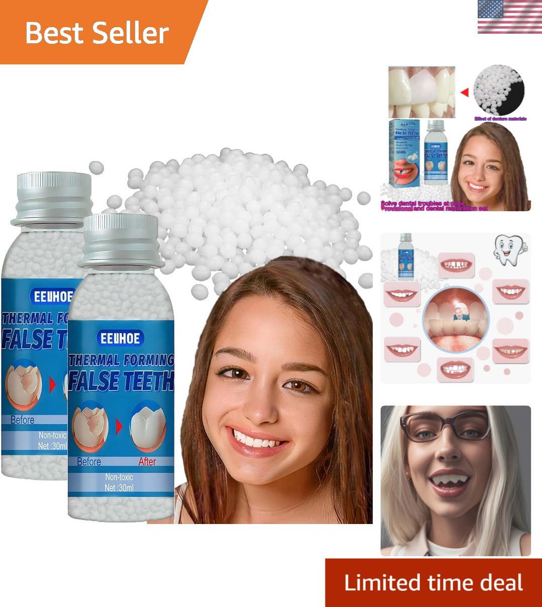 DIY Provisional Teeth Kit – Gain Confidence with Customizable Temporary Dentures
