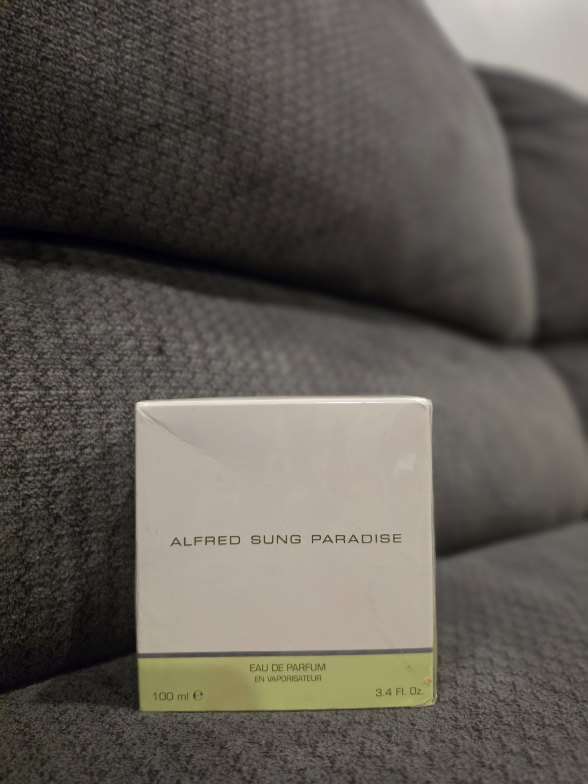 Paradise BY Alfred Sung EDP 3.4 Oz/ 100 ml Spray FOR WOMEN SEALED VINTAGE REAR