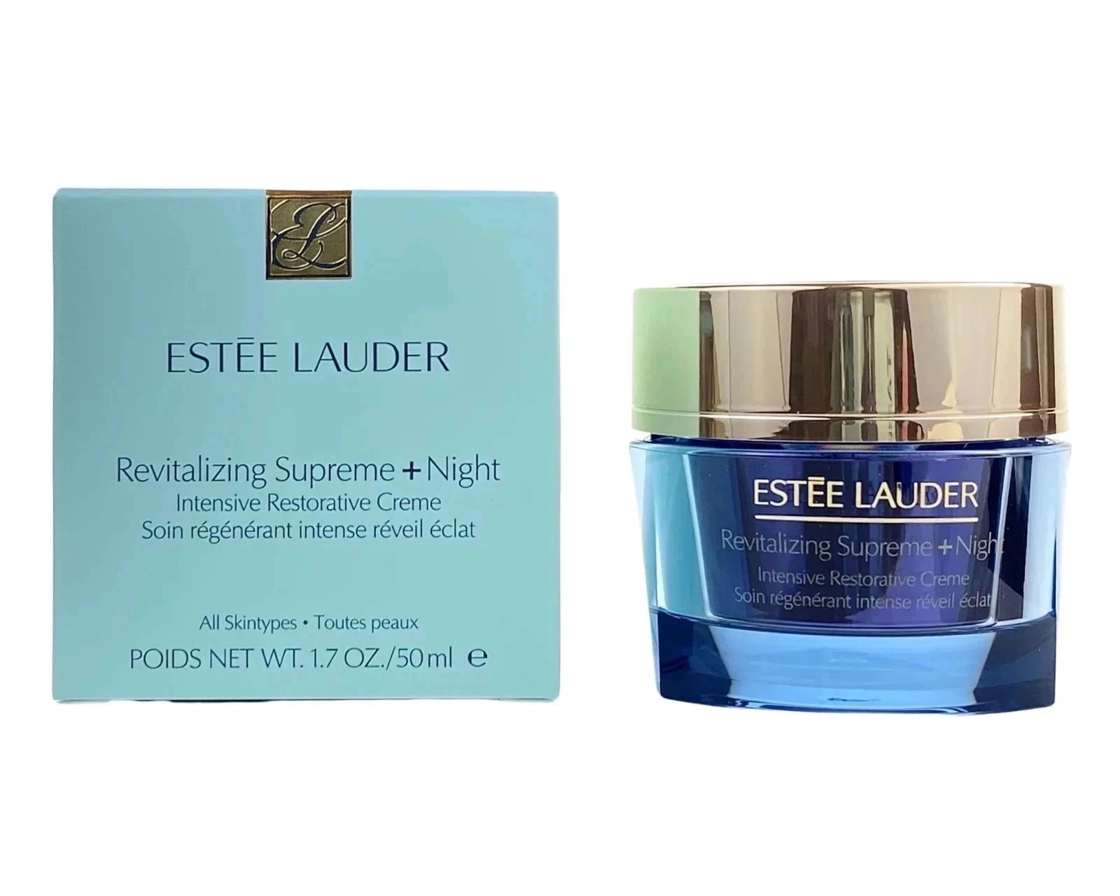 ESTEE LAUDER Revitalizing Supreme + Night Intensive Restorative Cream 1.7oz/50ml