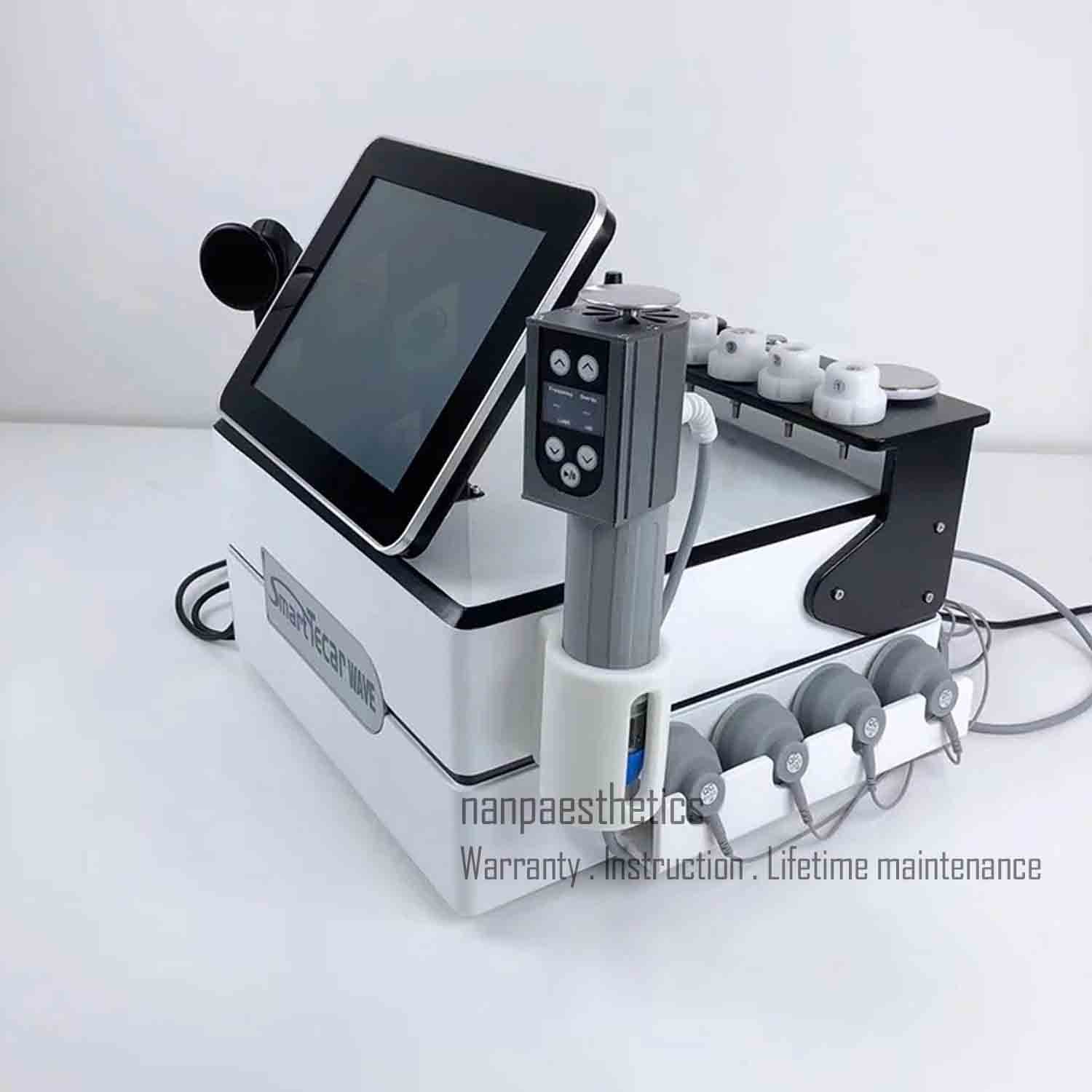 3in1 Smart Tecar Wave Shockwave Therapy Machine Physio Pain Relief Body Slimming