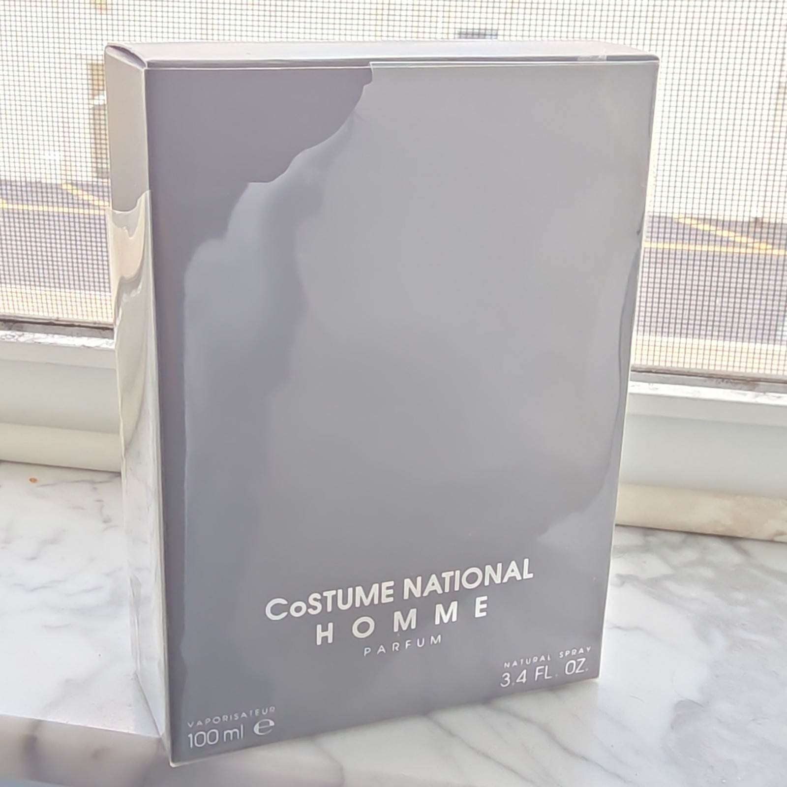 Costume National Homme Parfum Spray for Men, Regular Size 3.4 fl oz 100ml