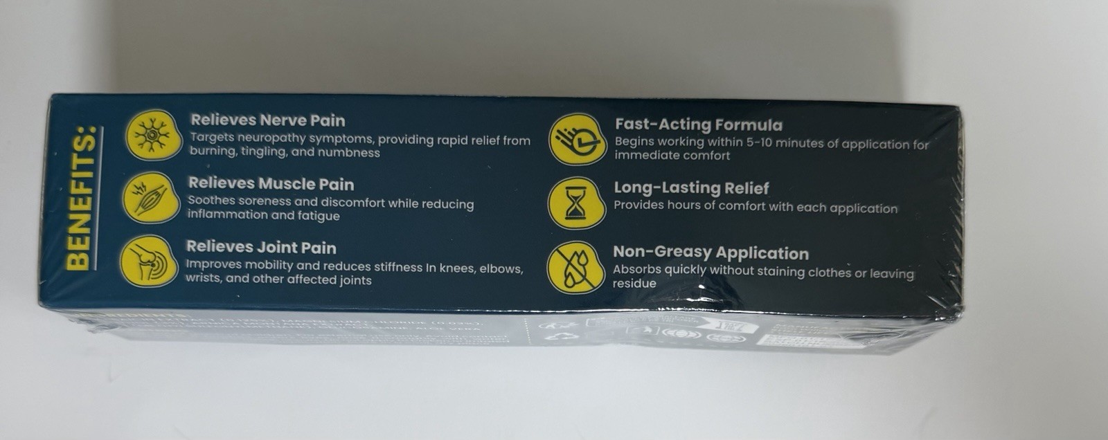 CapsaCare Pain Relief Cream Fast-Acting Capsaicin Formula Exp 01/2029 New