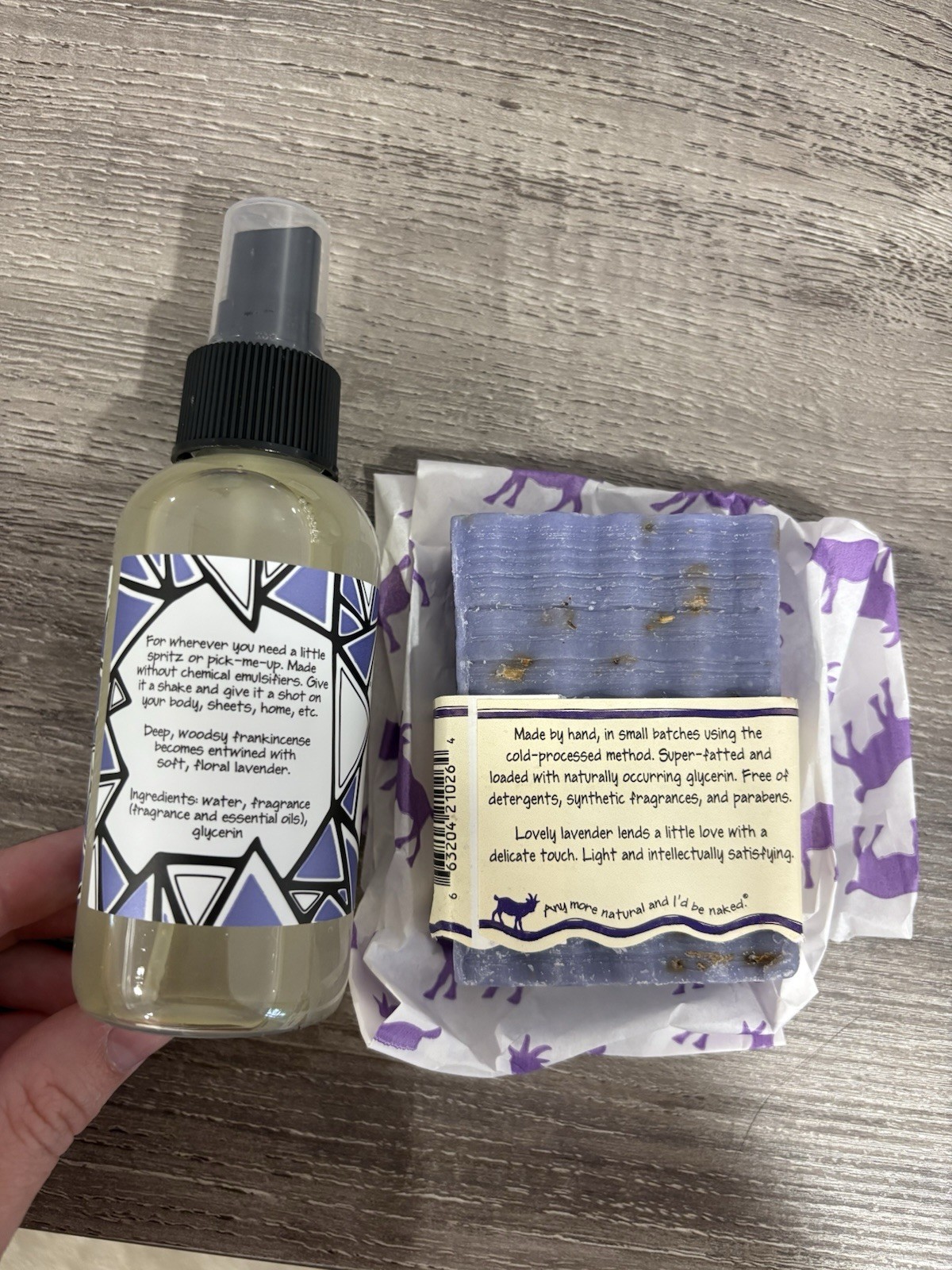 Zum Lavender Mixed Lot Hand Soap, Bar Soap, Mist Spray & Candle Paraben-Free
