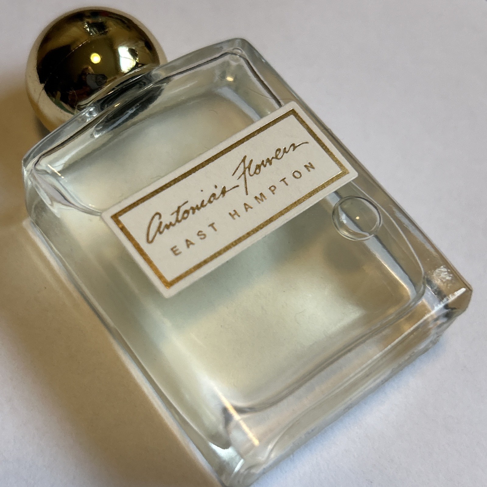 Antonia’s Flowers East Hampton Perfume Splash Bottles Unused No Box