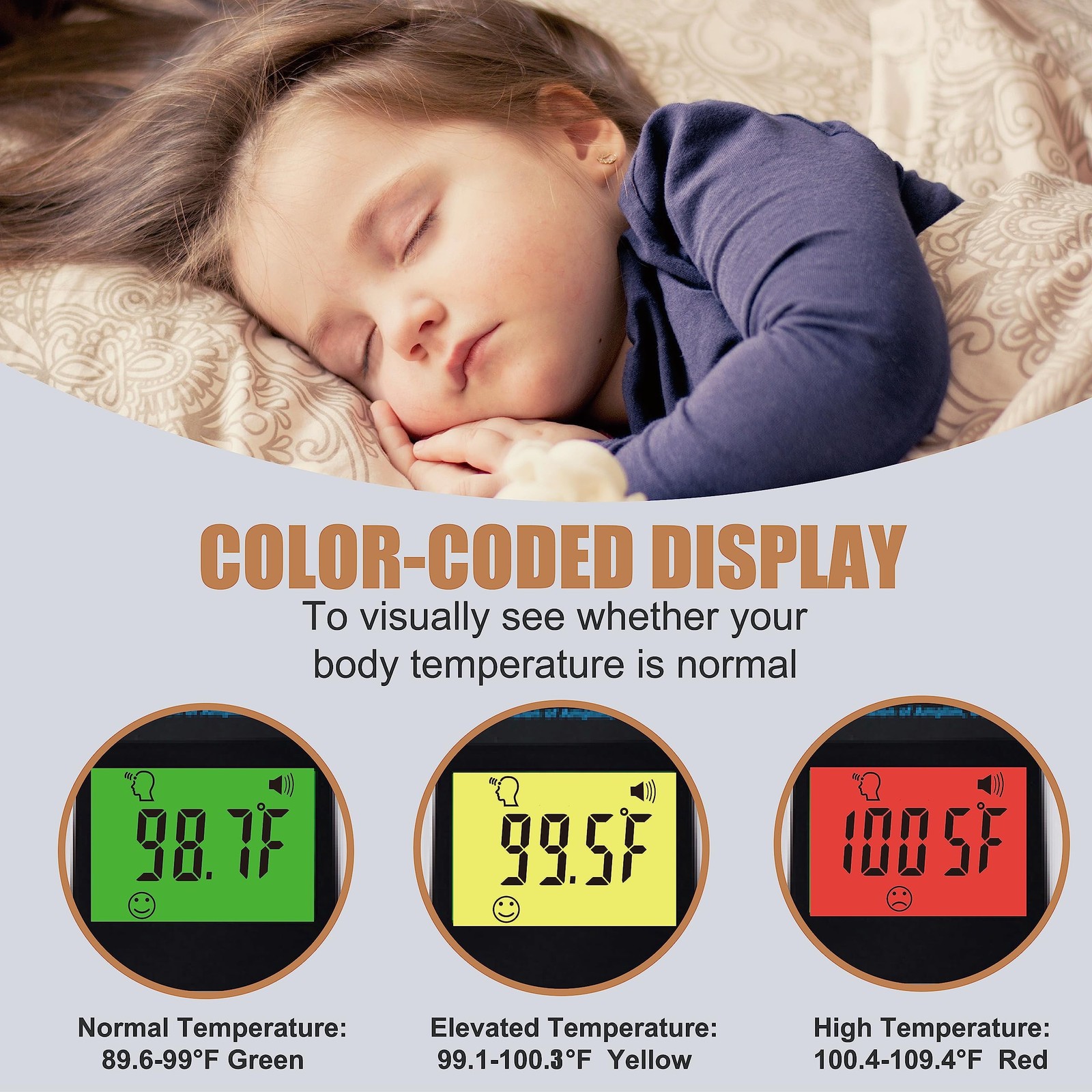 Amplim Baby Thermometer | 3in1 Accurate Infrared Thermometer for Ear, Forehea…