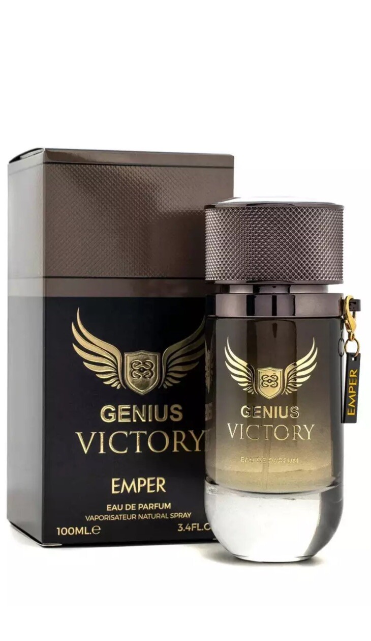 Genius Victory By Emper Eau de Parfum for Man 3.4oz / 100ml