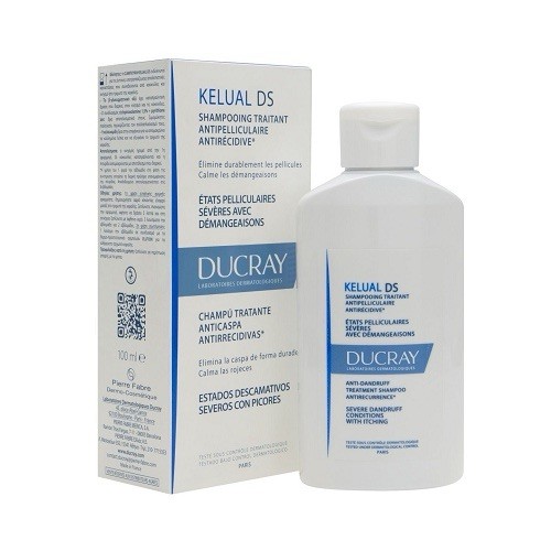 Ducray Kelual DS Anti Dandruff Shampoo 3.3oz / 100ml EXP 04/2028 – NEW / SEALED