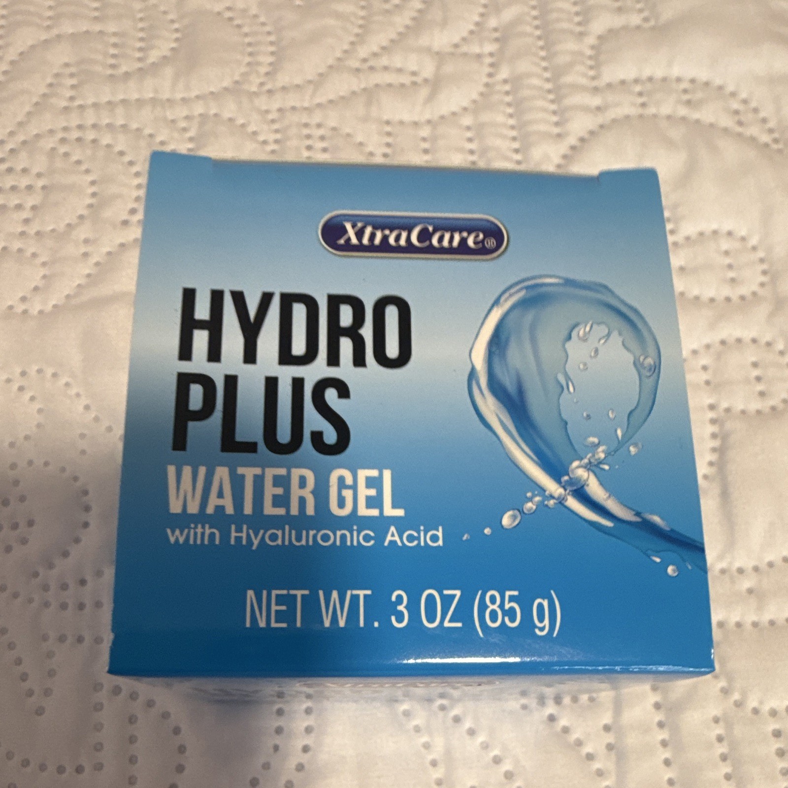 XtraCare Hydro Plus Water Gel Hyaluronic Acid Hydrating Moisturizer 3 oz