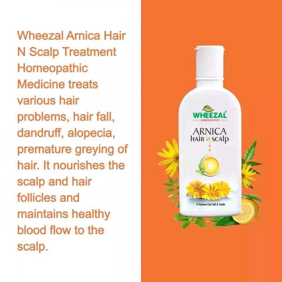 Wheezal Arnica Hair and Scalp Shampoo (50ml)