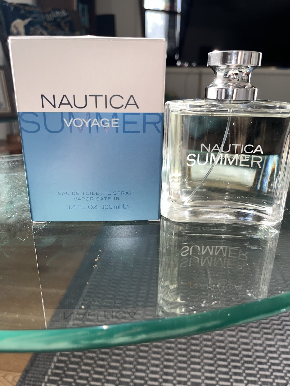 Nautica Men’s Fragrances Voyage Summer Eau de Toilette 3.4 Oz New Inbox