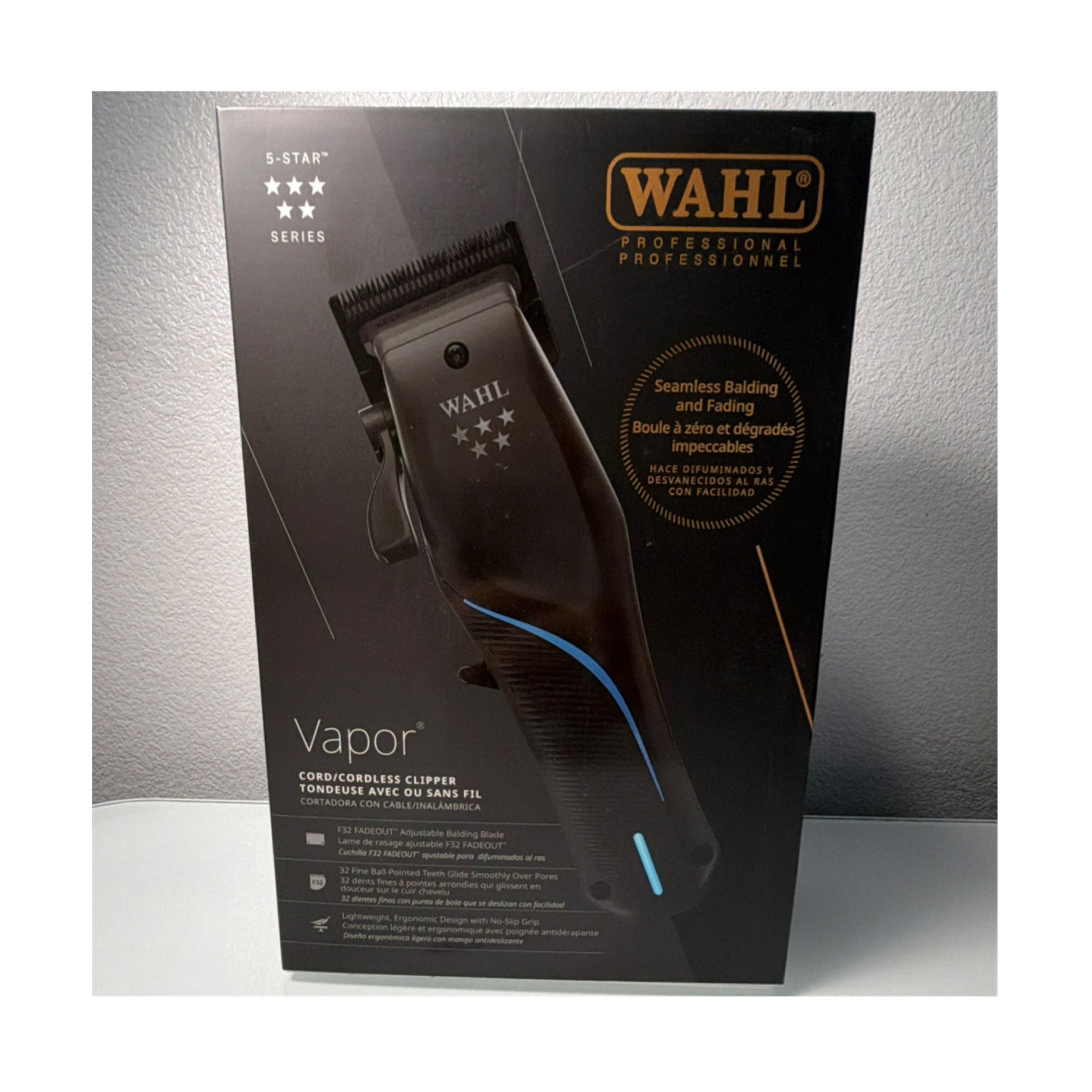 Wahl Professional 5 Star Vapor Cordless Clipper| NEW SEALED IN BOX | Fast Ship