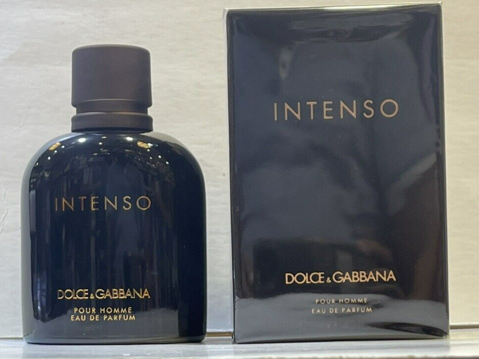 Dolce & Gabbana Intenso Eau De Parfum Spray 4.2oz (125 ml) For Men New In Box
