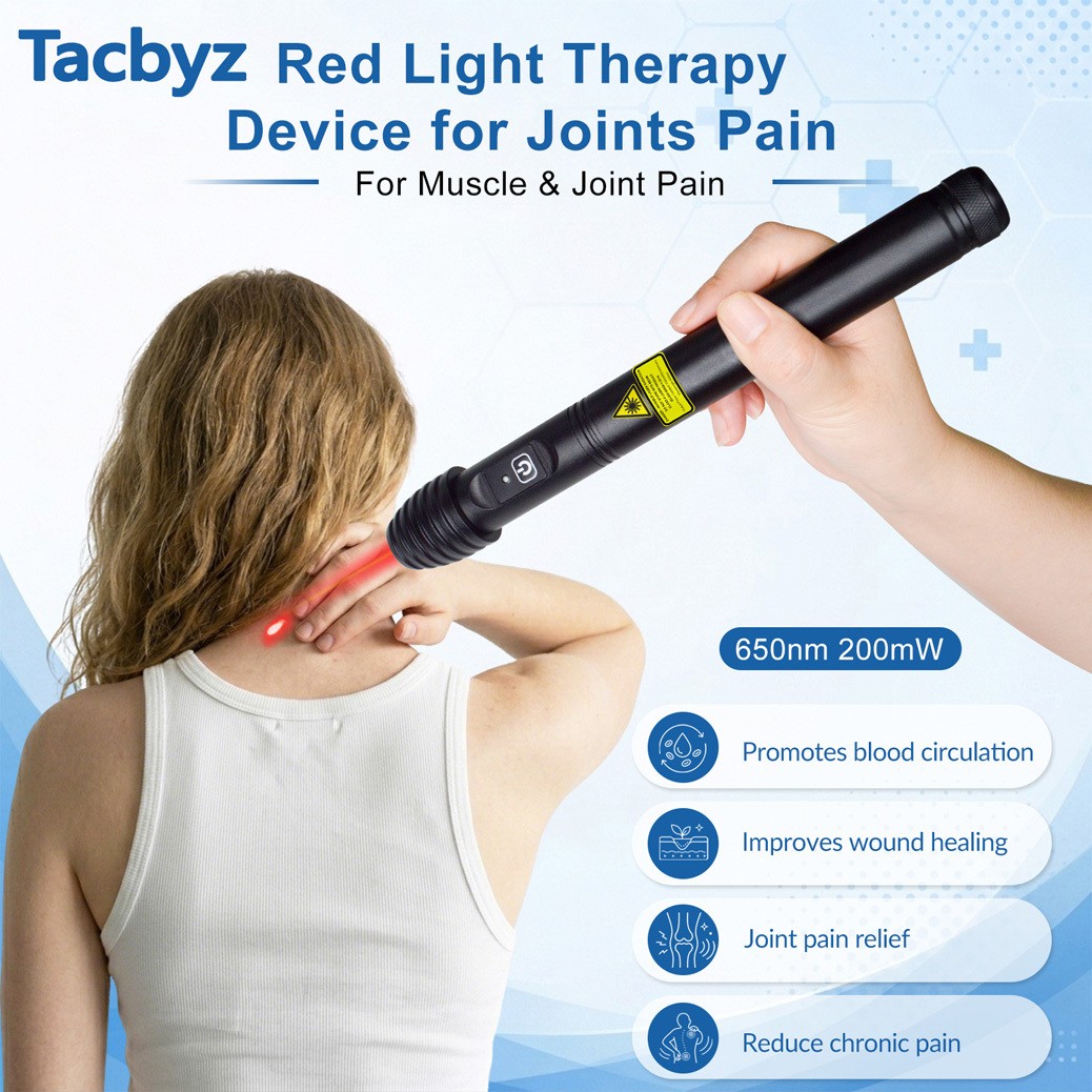 200mW Laser Treatment For Herniated Disc 650nm Red Light Device for Joints Pain