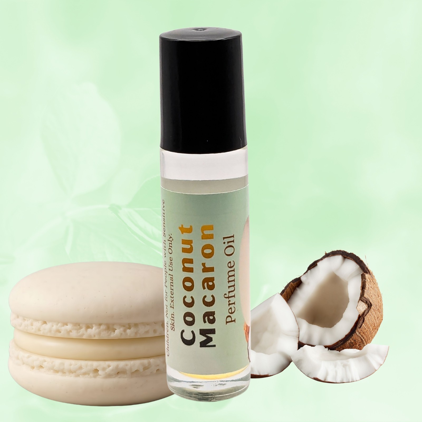 Coconut Macaron Perfume Oil | Sweet Coconut and Bakery Cookie Fragrance