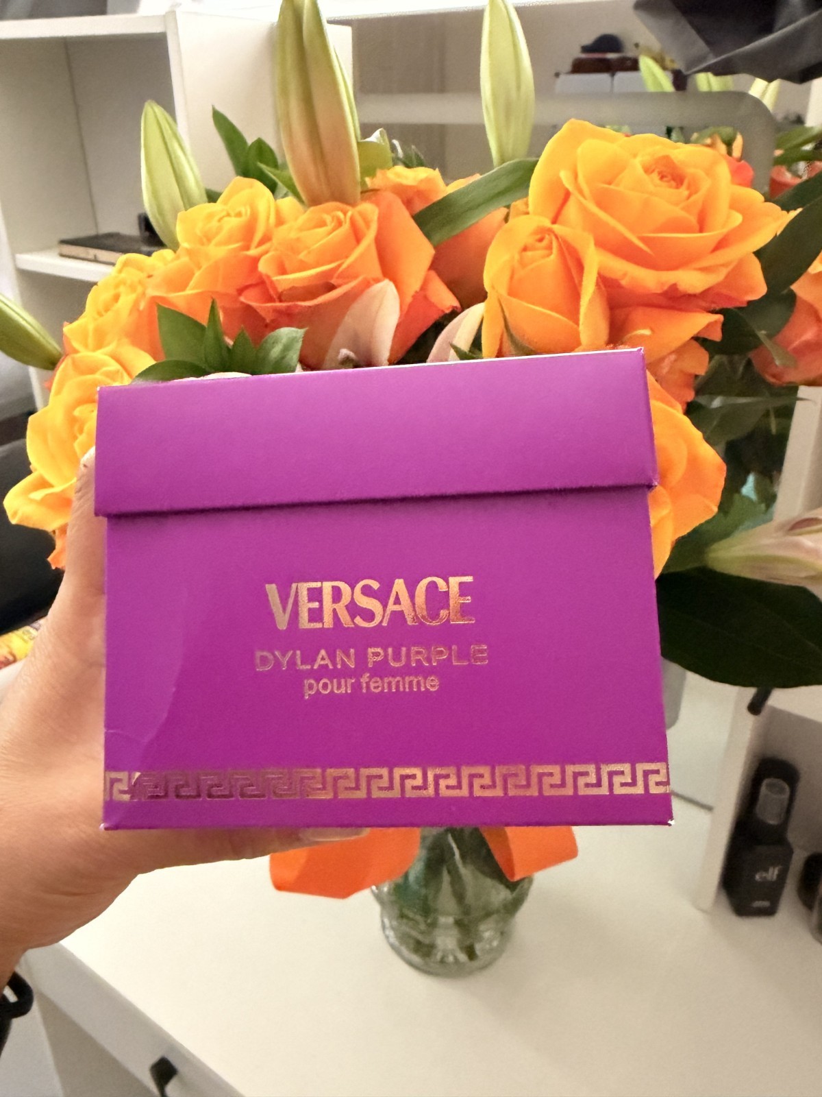 Versace Dylan Purple Pour Femme EDP Mini Gift Set 3pc – New, Never Used