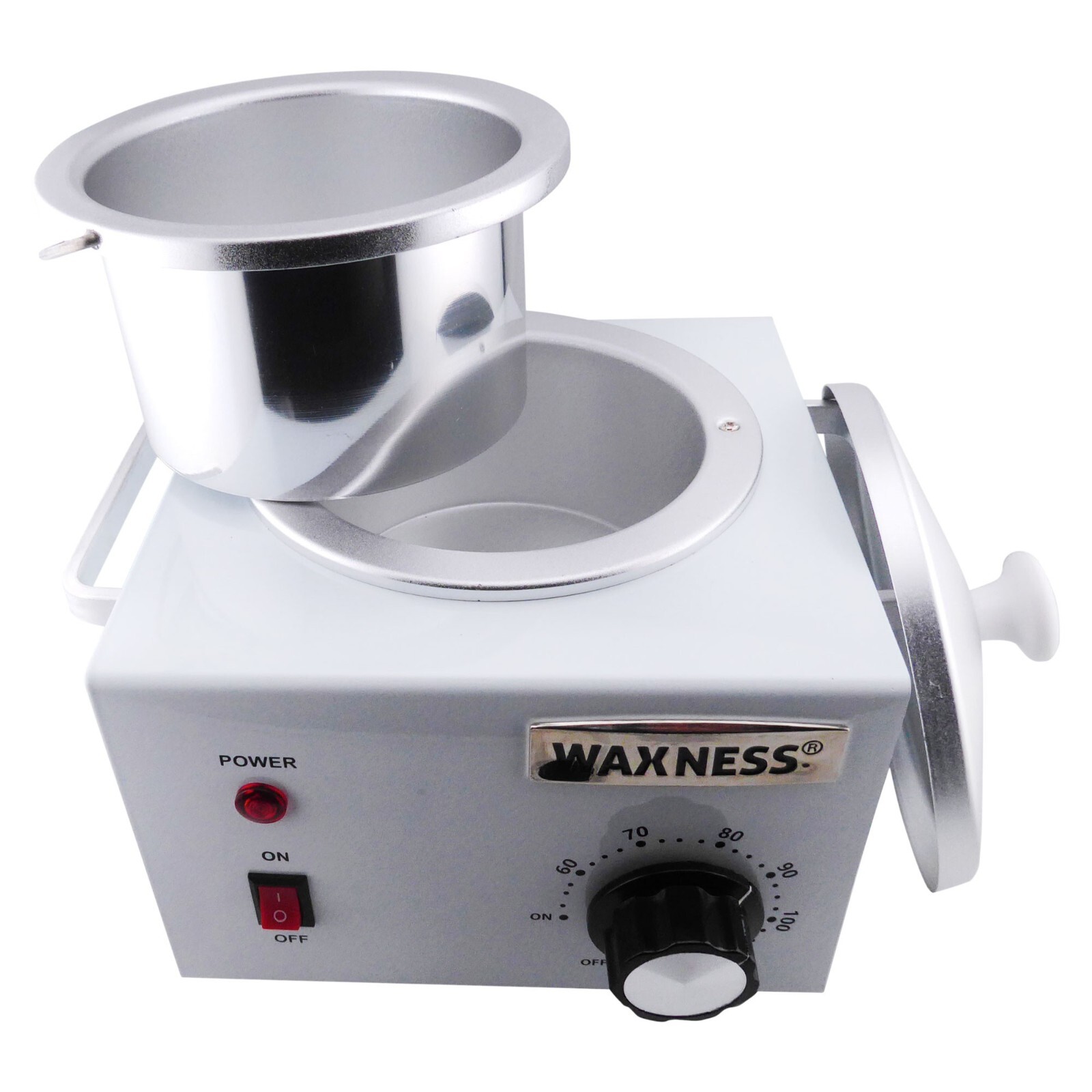 Waxness Professional Wax Heater WN-5001 White Elite-Series 1 LB-5 Years Warranty