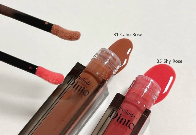 DINTO La Belle Rose Glass Lip Gloss 5ml #35 Shy Rose Korean Seller KOREA MADE