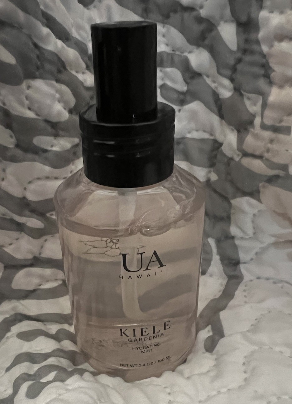 UA Hawai’i Kiele Gardenia Hair & Body Mist 3.4 oz Alcohol Free Vegan