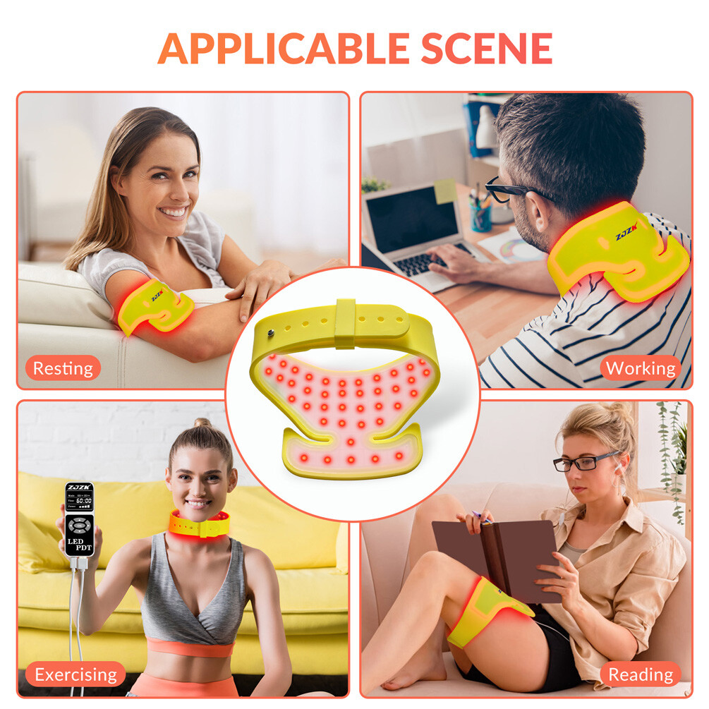 660nm 850nm 940nm LED Red Near Infrared Light Therapy Wrap Pad for Pain Relief