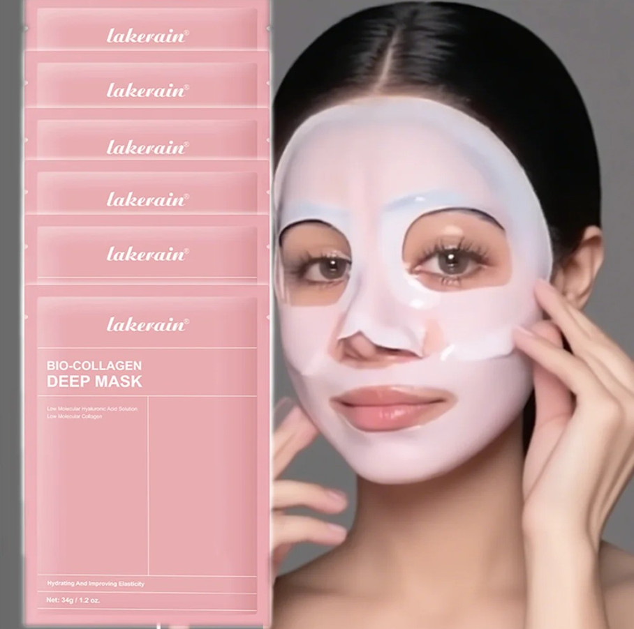 1pc Bio Collagen Overnight Hydrogel Face Mask Deep Hydration Hydrogel Mask – NEW