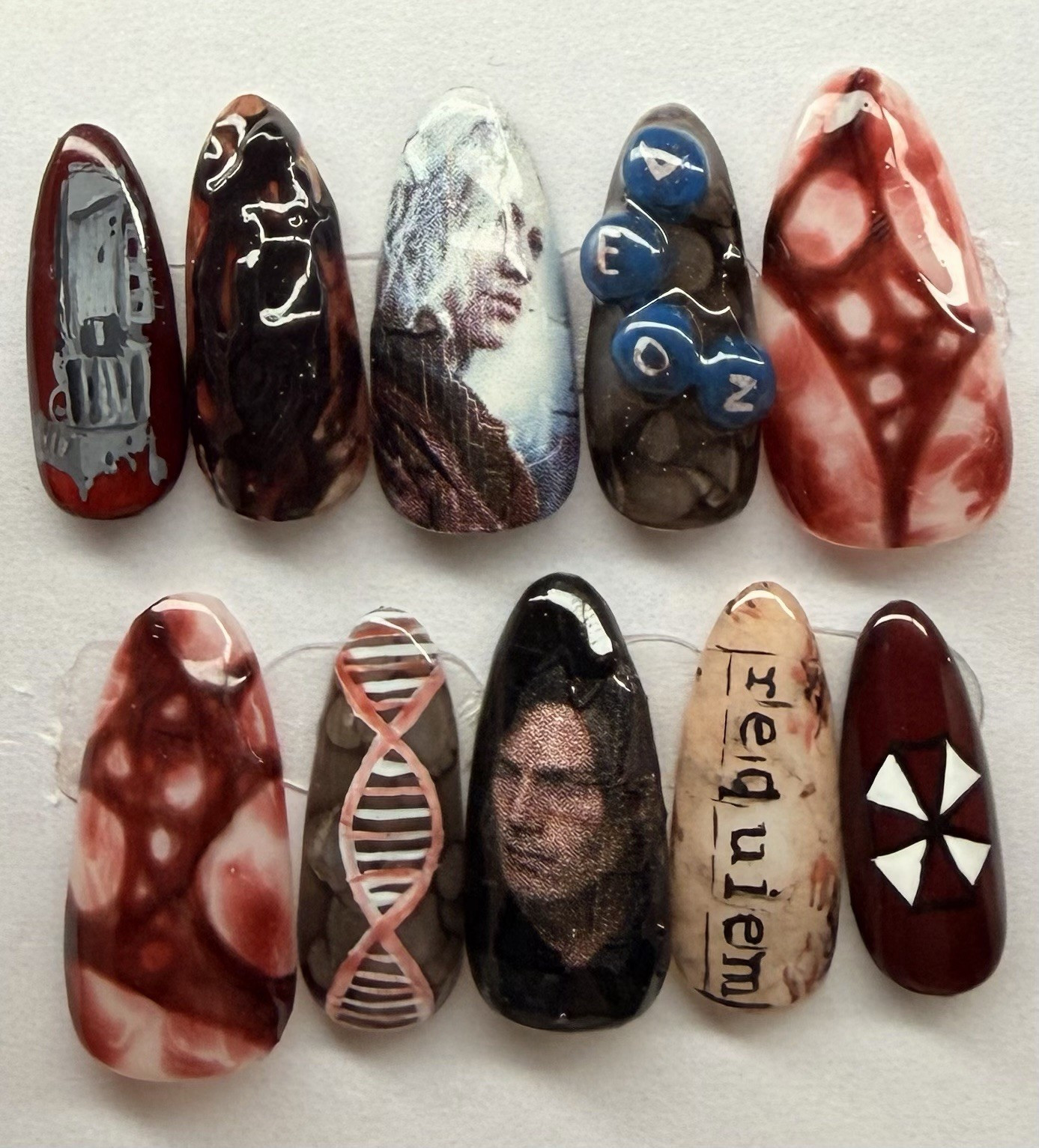 Tier 2: Handmade Gel-X Press On Nails Reusable Custom Fake Nails