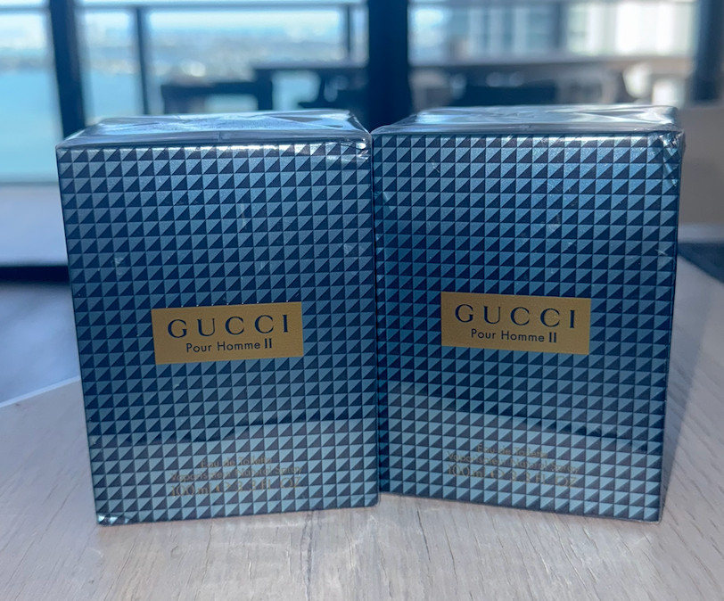 Gucci Pour Homme II 3.3oz Men’s Eau de Toilette Cologne Brand New in Box