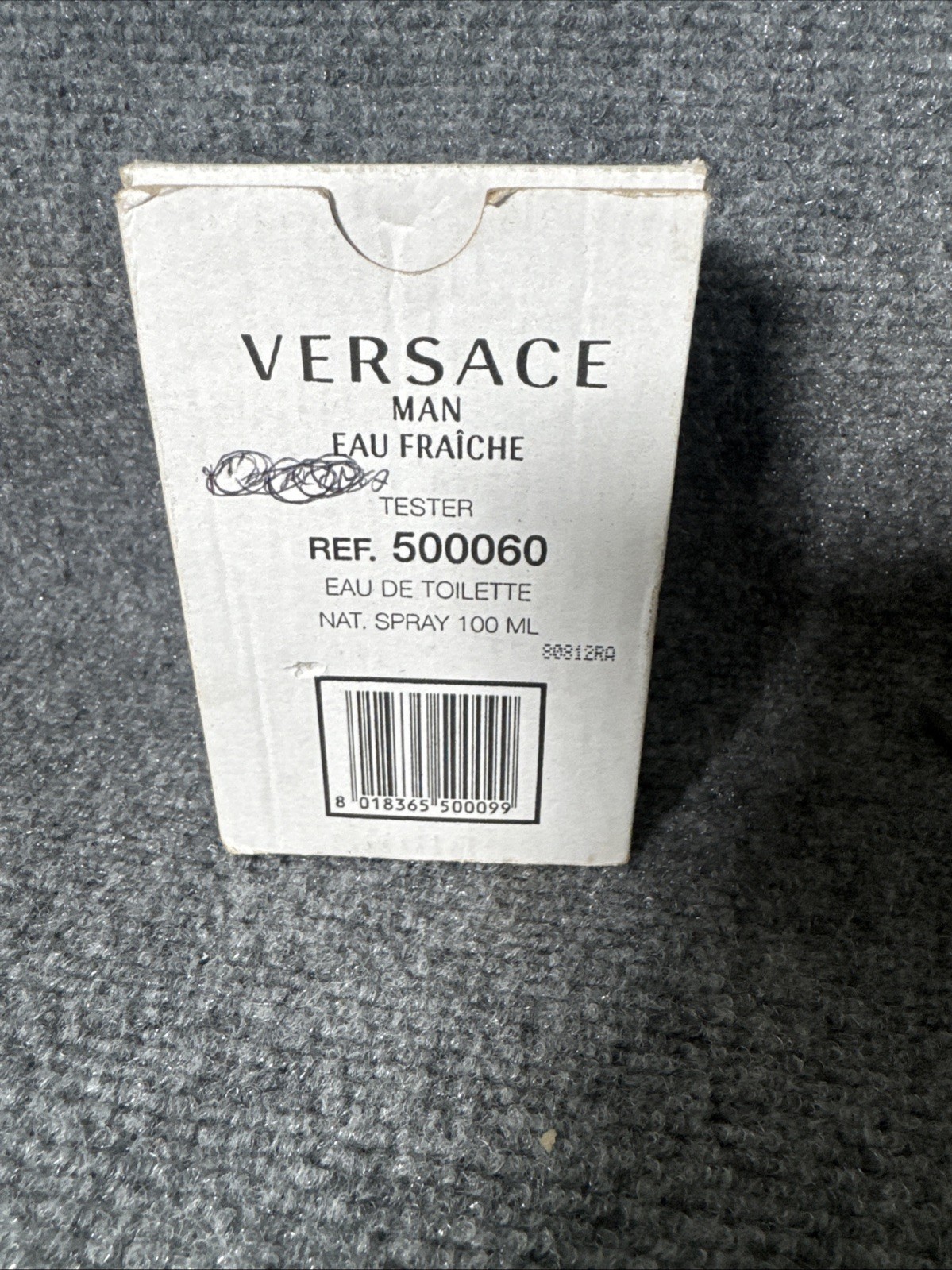 Versace Man Eau Fraiche by Versace for Men 3.4 oz Eau de Toilette Spray NO CAP