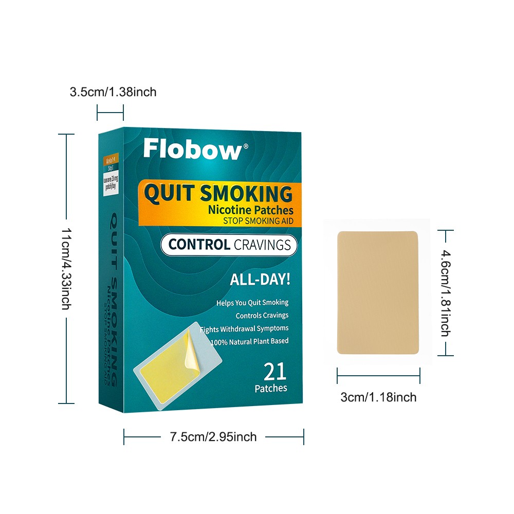 21~210Pcs Nicotine Patches Stop Smoking Aid Steps 1 to Quit Smoking Patch 21mg