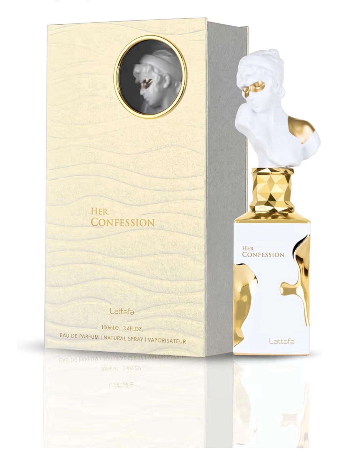Lattafa Her Confession EDP 3.4 oz 100ml Eau de Parfum for Women New Sealed