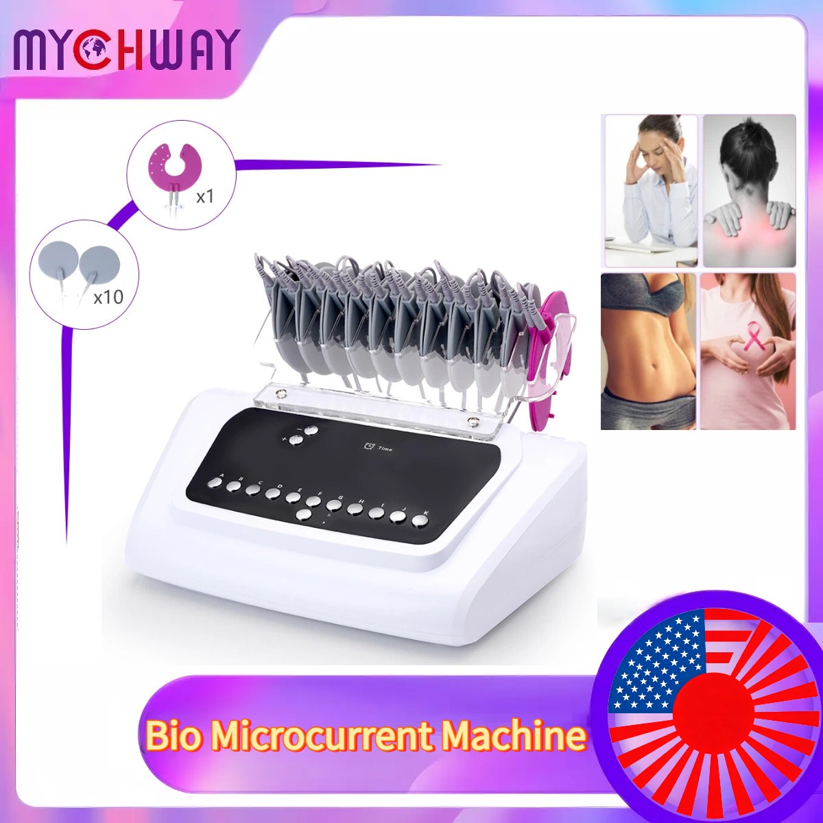 2026 Bio-Electric Snatched Wais Electrode Muscle Stimulation Beauty Machine