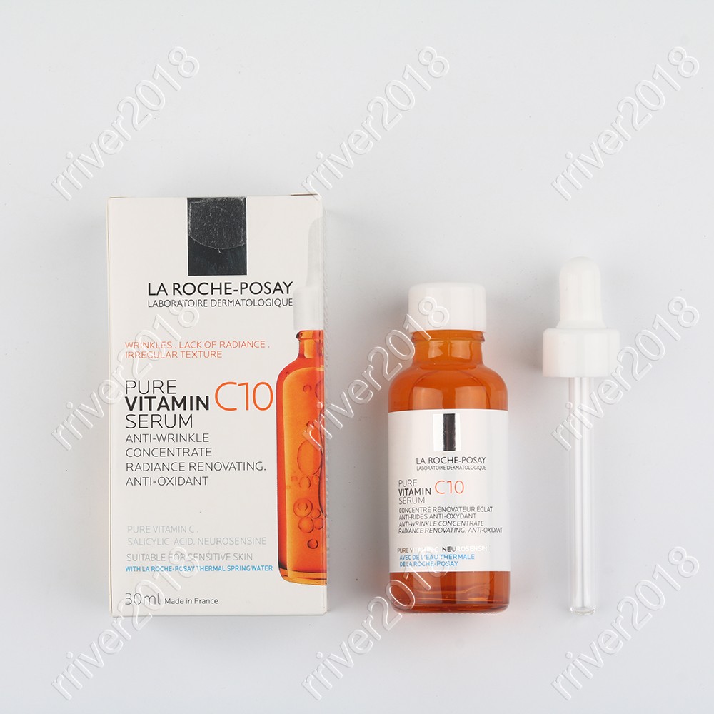 La Roche-Posay 10% Pure Vitamin C Serum Anti-Wrinkle and Anti-Aging 3 pack US