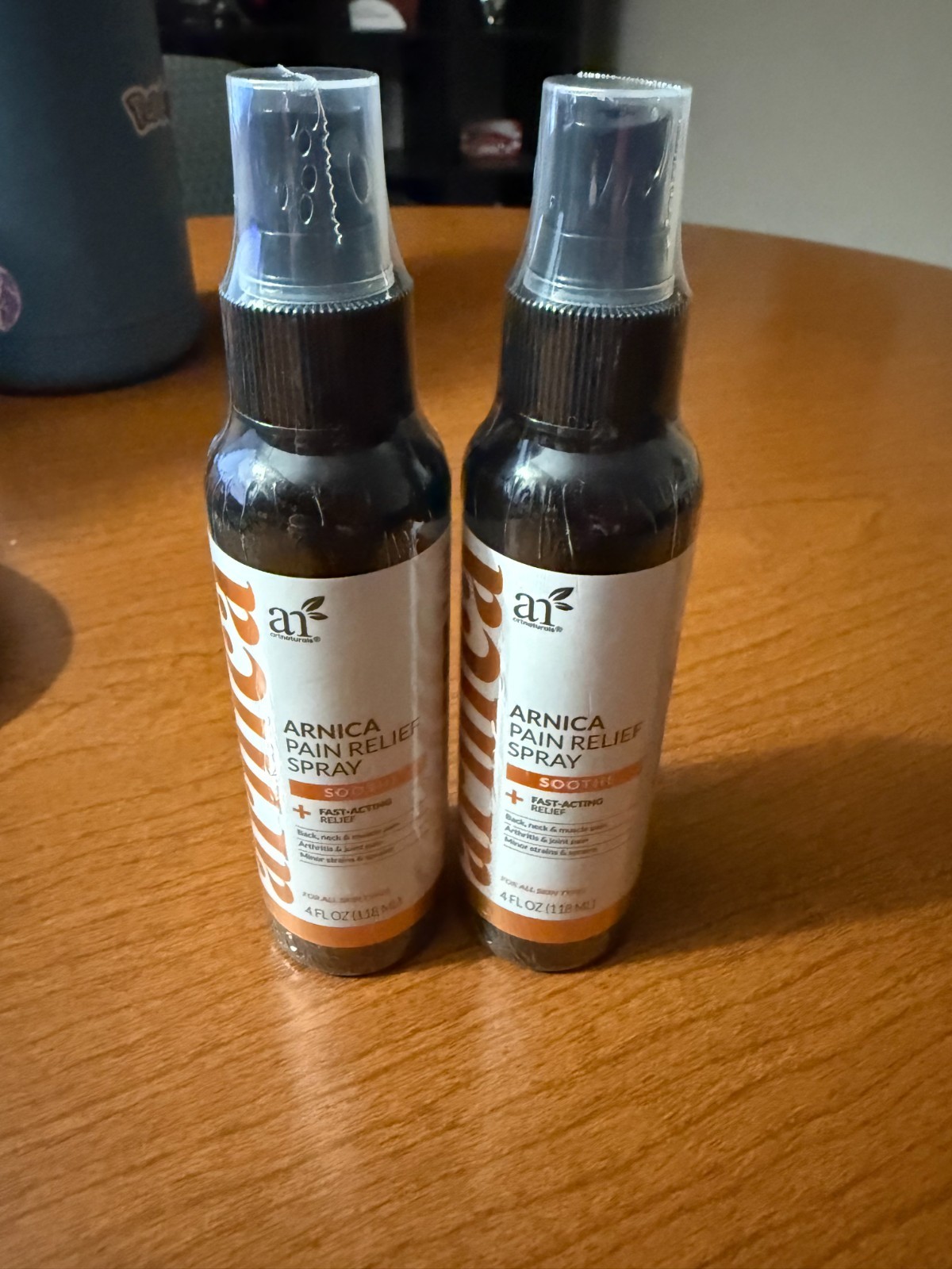 LOT OF 2 – ARTNATURALS ARNICA PAIN RELIEF SPRAY MADE IN USA 4 Fl Oz. NEW