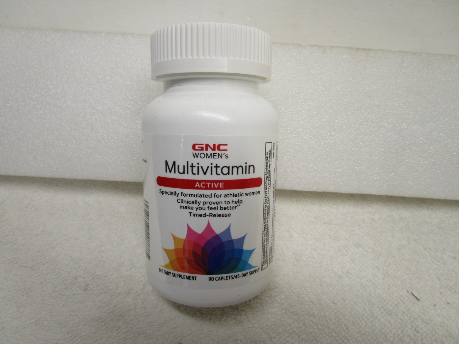 GNC Women’s Multivitamin Active 90 Caplets, EXP. 10/2025