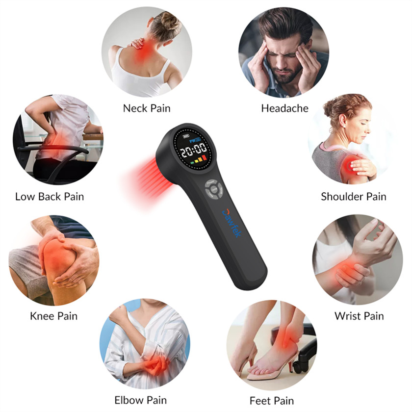 1760mW LLLT Low Level Laser Therapy Device For Human And Animals Home Use