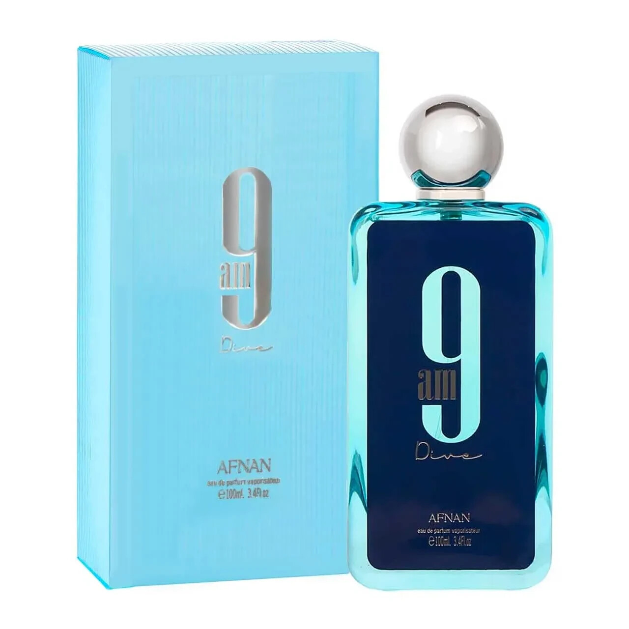 9 Am Dive Afnan 3.4 oz Men Eau De Parfum Spray New