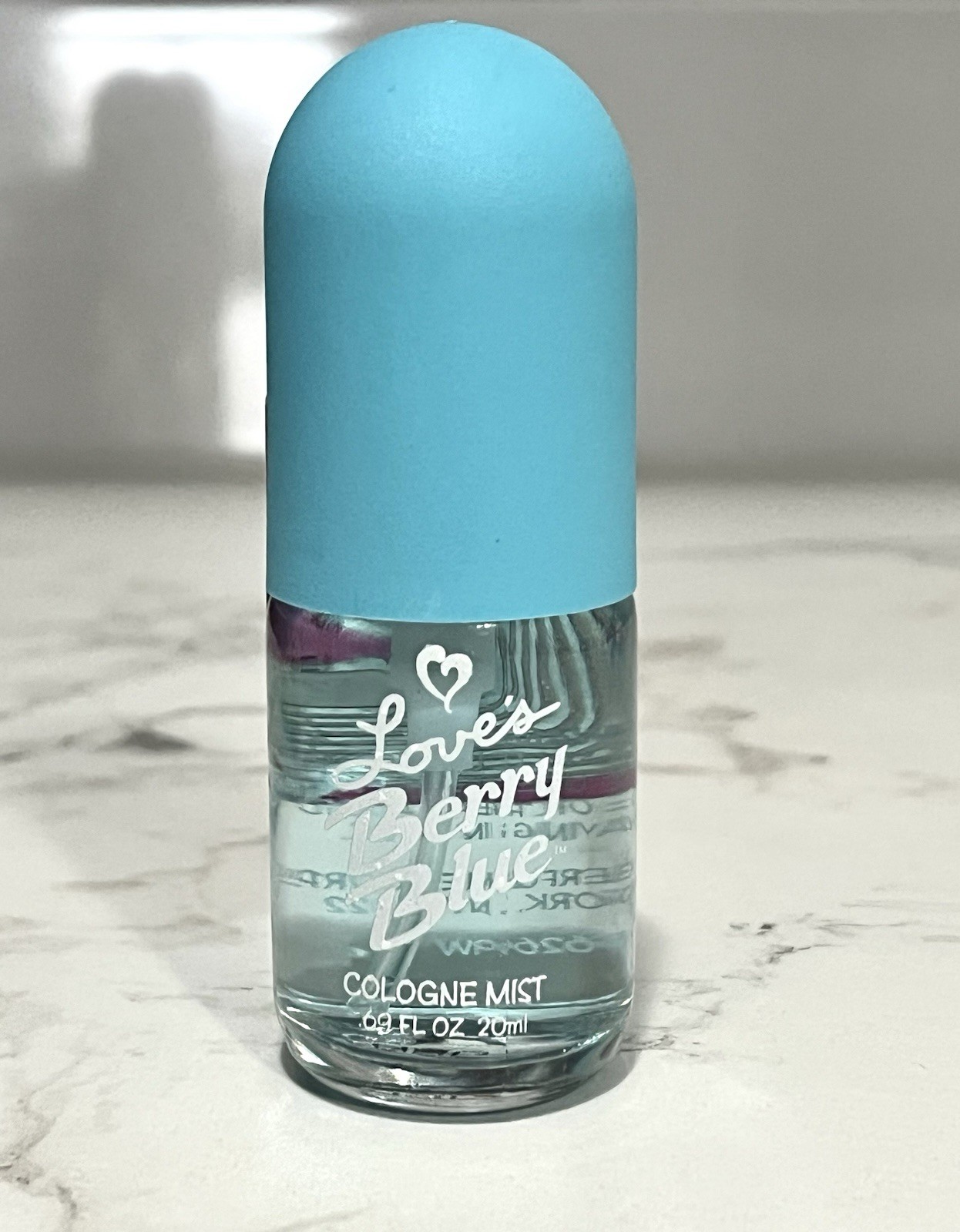 Love’s by Dana Berry Blue Cologne Spray 0.69 oz Original Vintage