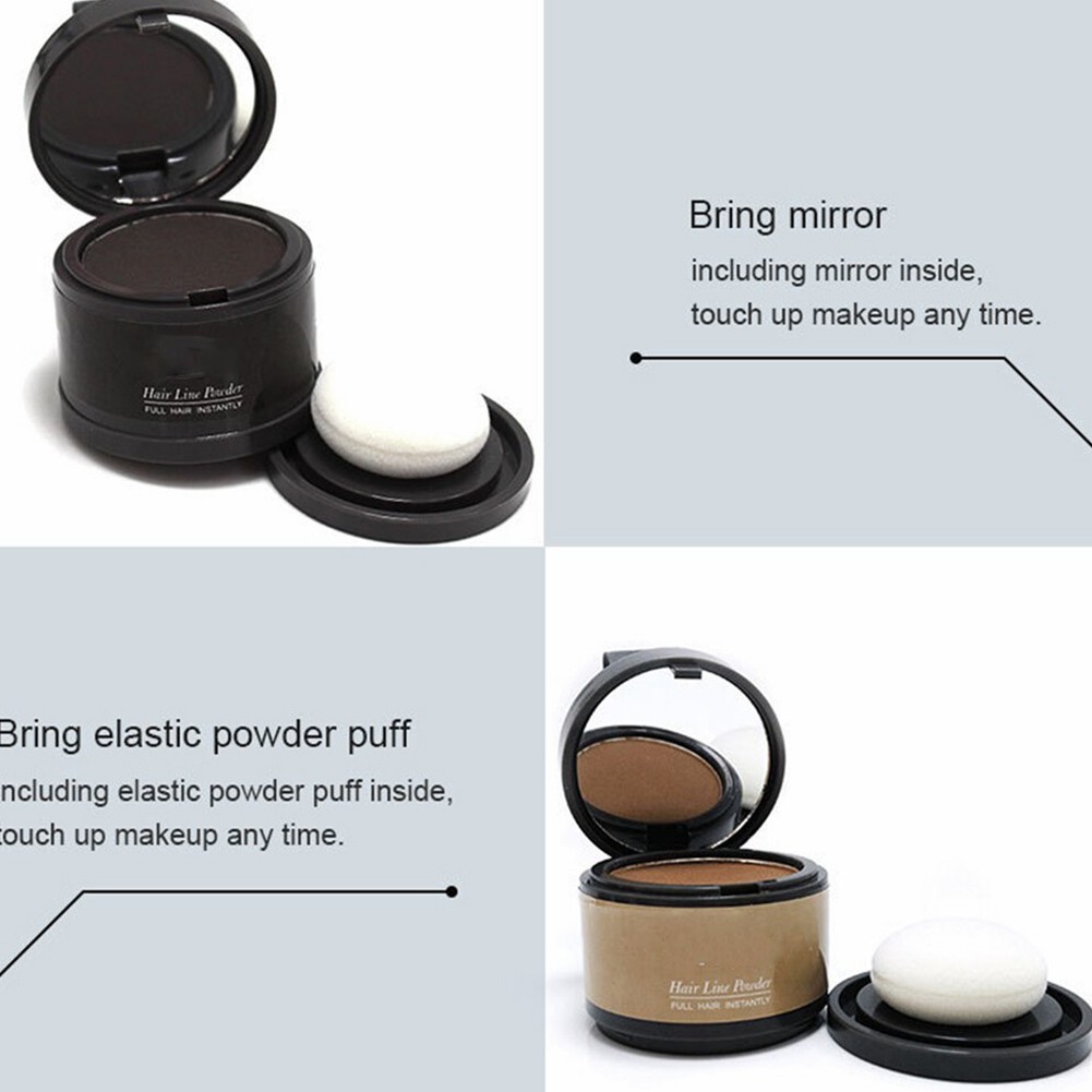 US Waterproof Hair Line Filler Filling Powder Hairline Instant Cover Up Shadow