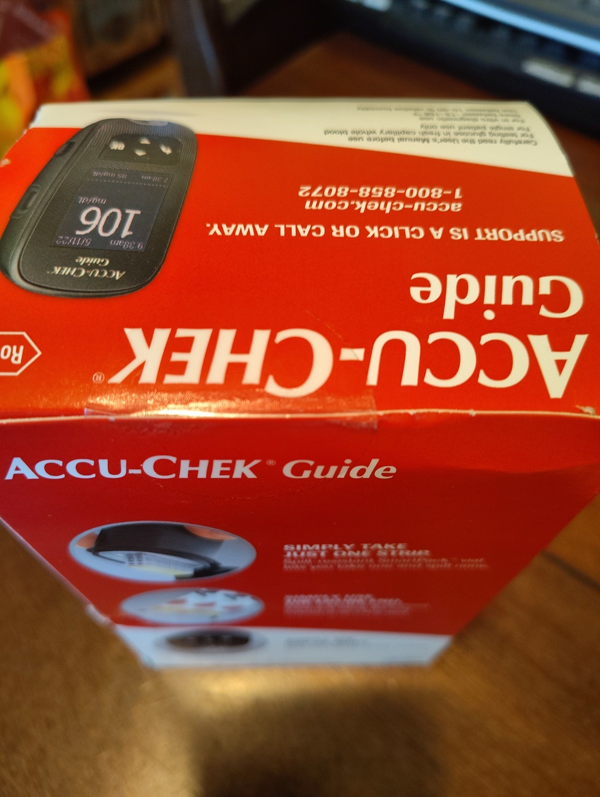 Accu-Chek Guide Blood Glucose Monitoring System Exp 12/25