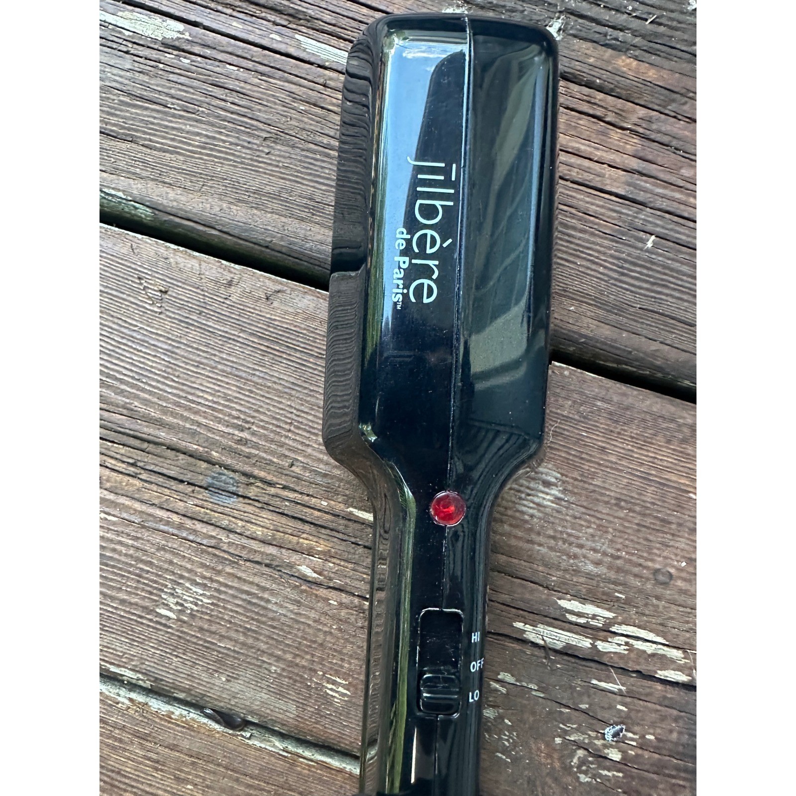 Jilbere de Paris Professional Hair Crimper Model JBF187 Black Gold Ceramic 1.5in